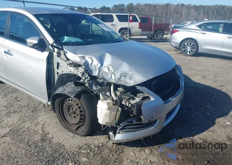 2014 Nissan Sentra S from USA, damaged, VIN 3N1AB7APXEY232074